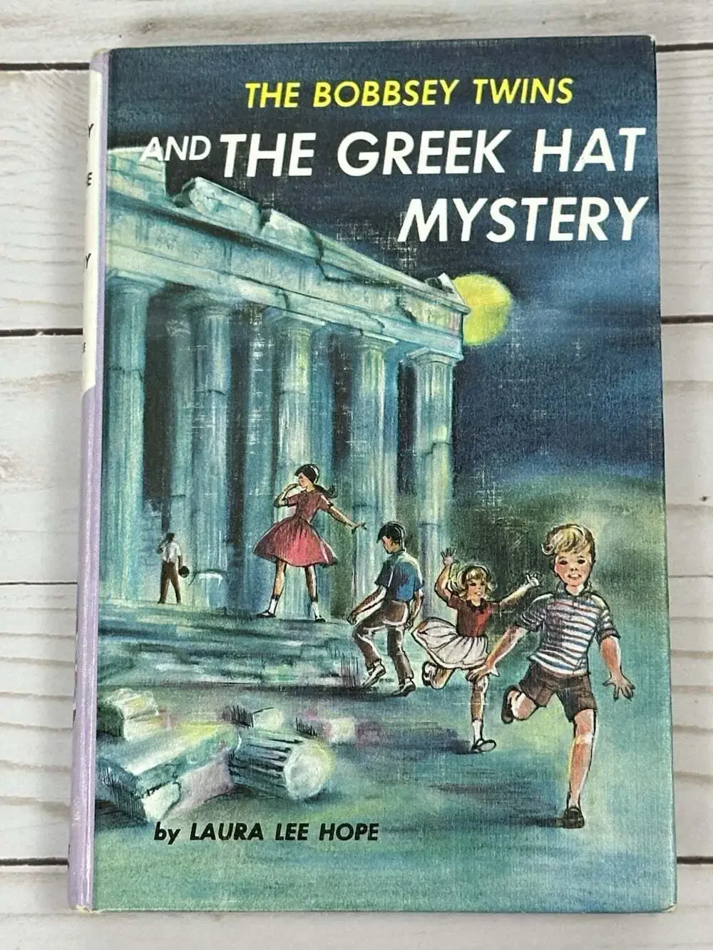 Vintage The Bobbsey Twins by Laura Lee Hope Lot 5 Books 1940s-1960's Hard Cover